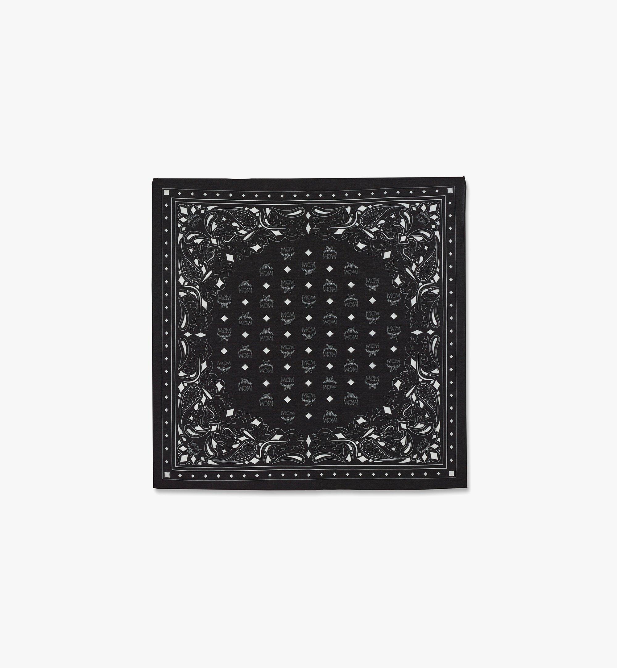 Bandana Monogram Print Scarf 1